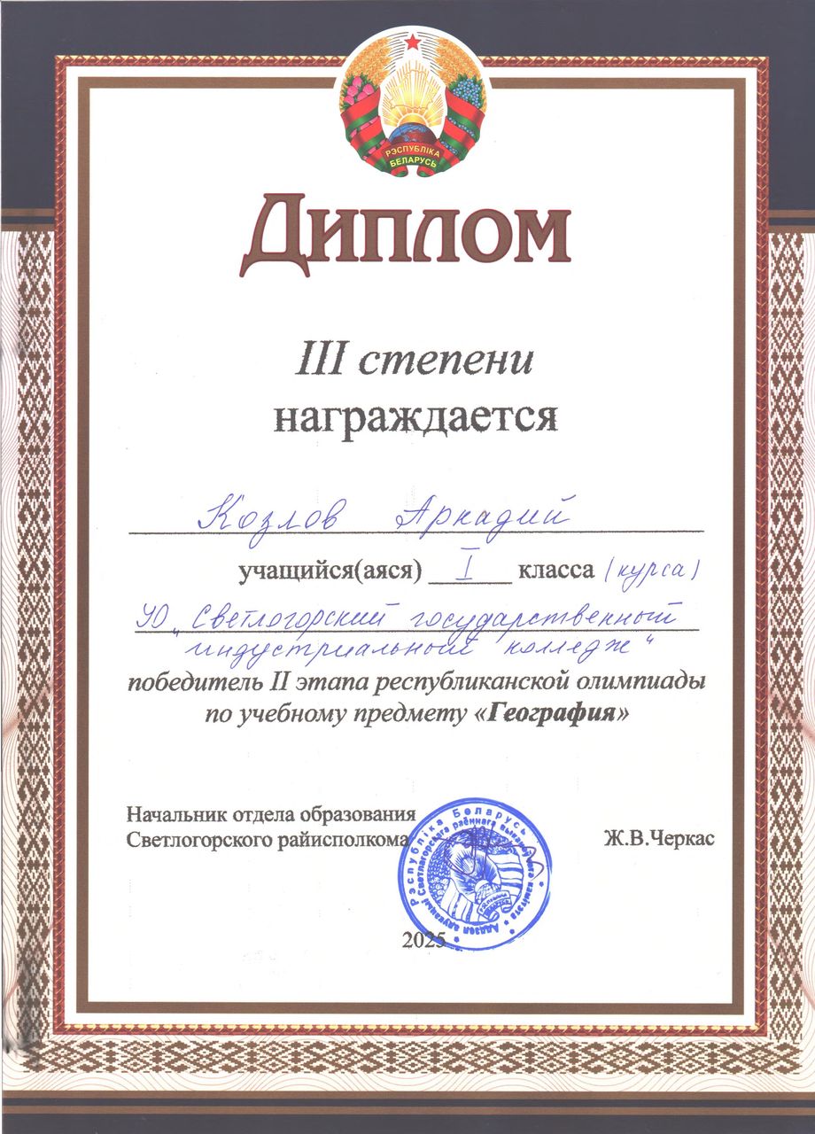 Спортакиада 1место стритбол команда колледжа