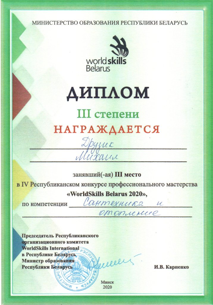 WS 3место Друзик М